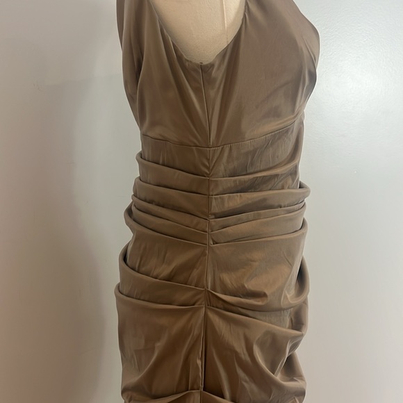 THEIA Taupe Formal Dress Gown - Picture 12 of 17
